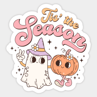 Tis The Season ghost Sticker